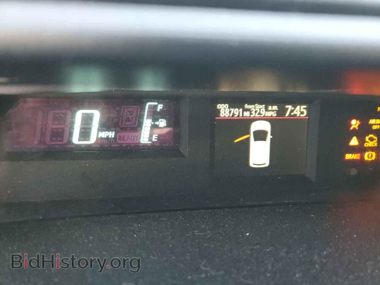 2014 TOYOTA PRIUS - VIN: JTDKDTB32E1072244 - Фото 9