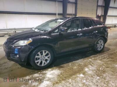 2007 Mazda CX-7, черный — VIN JM3ER293670148109, Copart