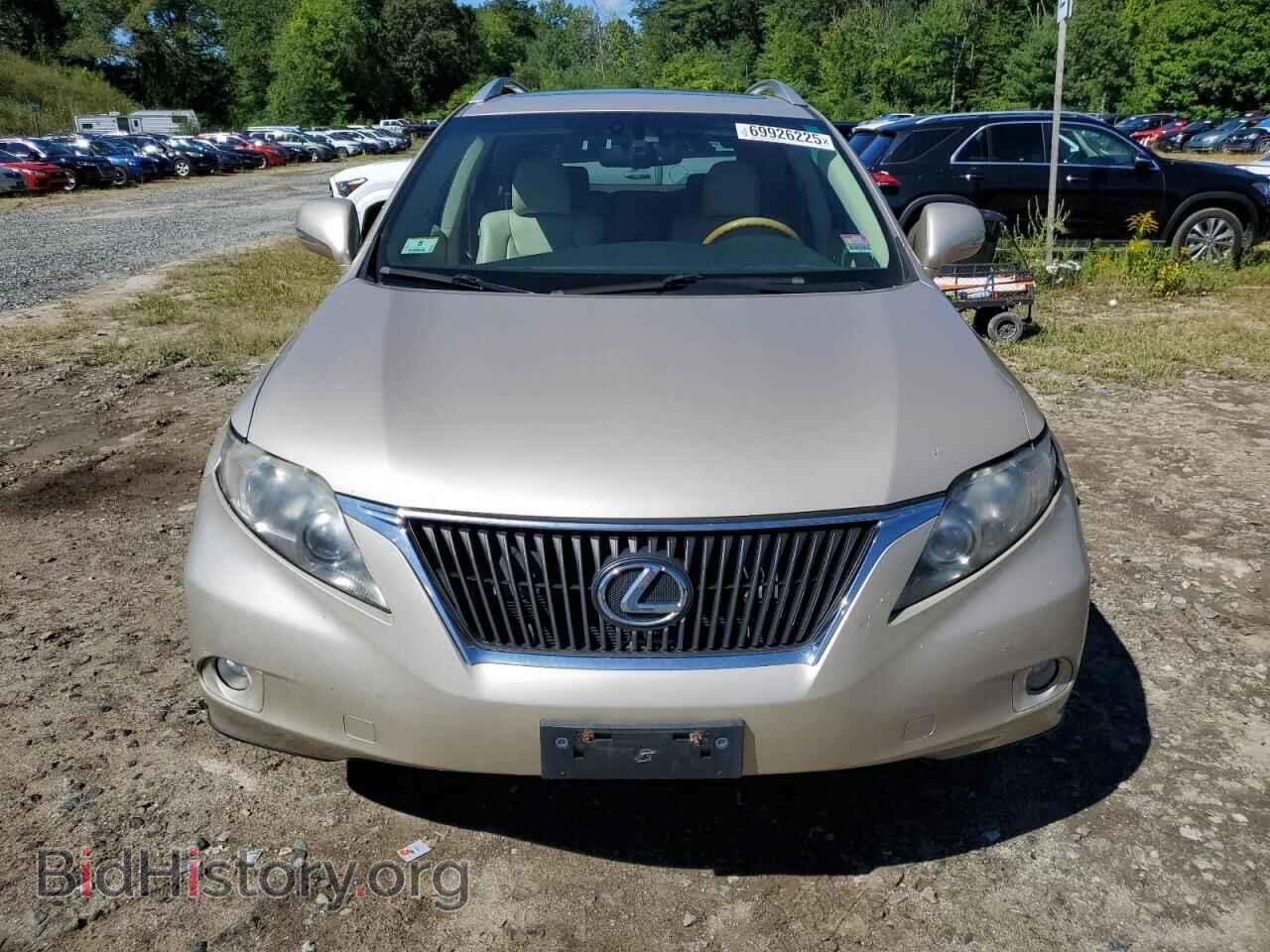 2011 LEXUS RX350 - VIN: 2T2BK1BA3BC081384 - Фото 5