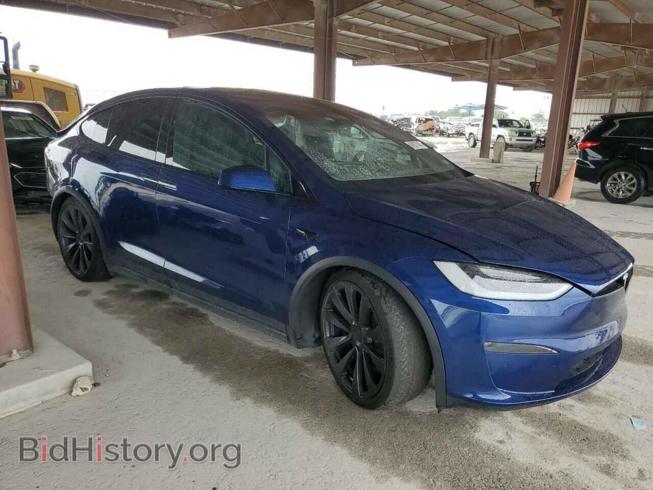 2022 TESLA MODEL X - VIN: 7SAXCBE63NF340446 - Фото 4