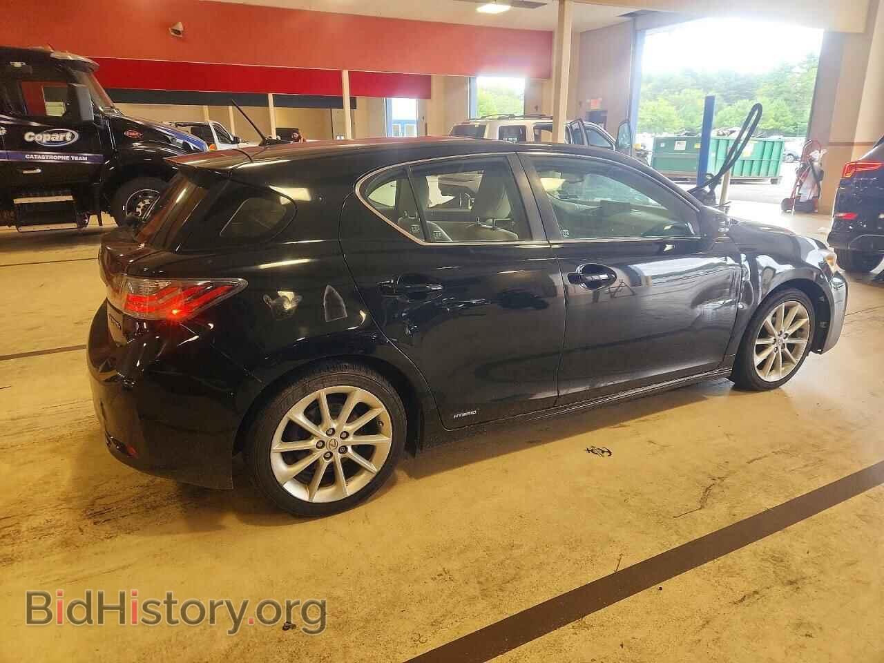 2012 LEXUS CT 200 - VIN: JTHKD5BHXC2098572 - Фото 3