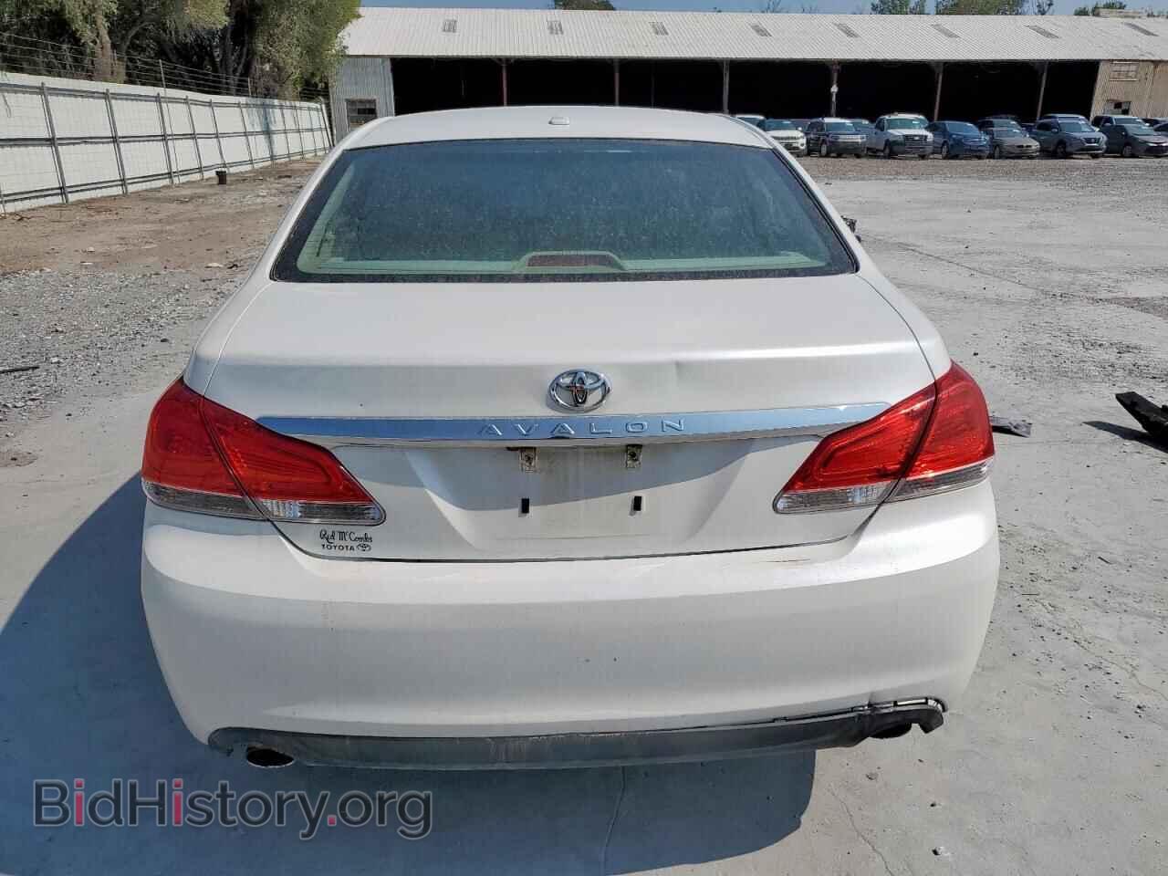 2011 TOYOTA AVALON - VIN: 4T1BK3DB7BU371468 - Фото 6