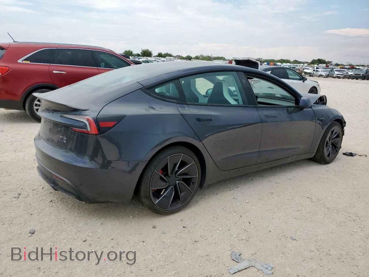 2024 TESLA MODEL 3 - VIN: 5YJ3E1ET8RF884324 - Photo 3