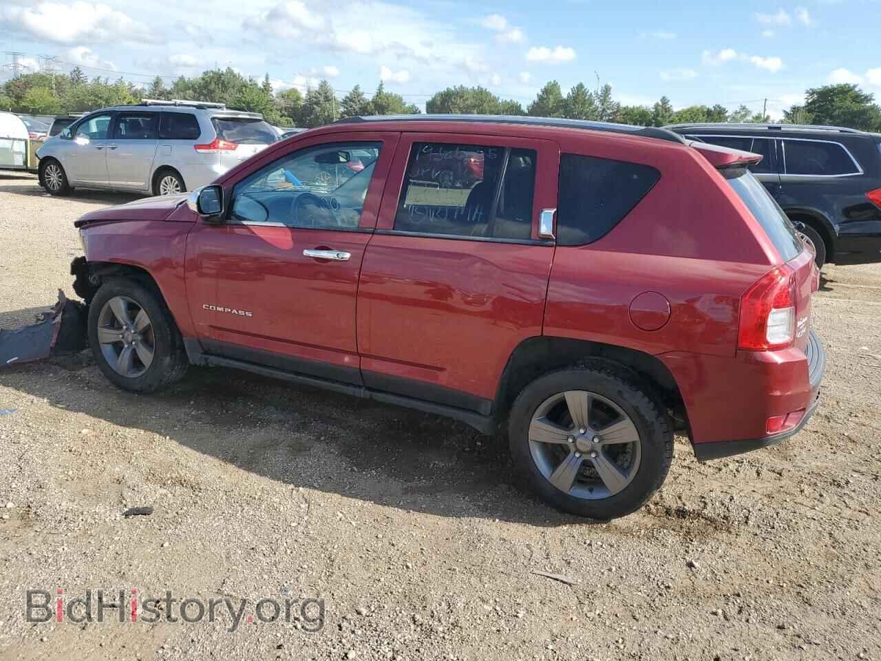 2012 JEEP COMPASS - VIN: 1C4NJDEB7CD525381 - Фото 2
