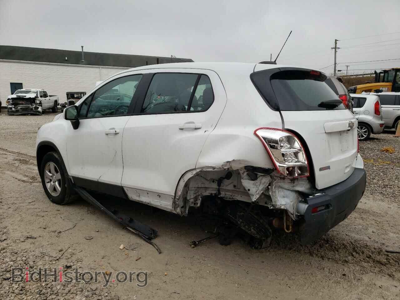 2016 CHEVROLET TRAX - VIN: 3GNCJNSB0GL234004 - Фото 2