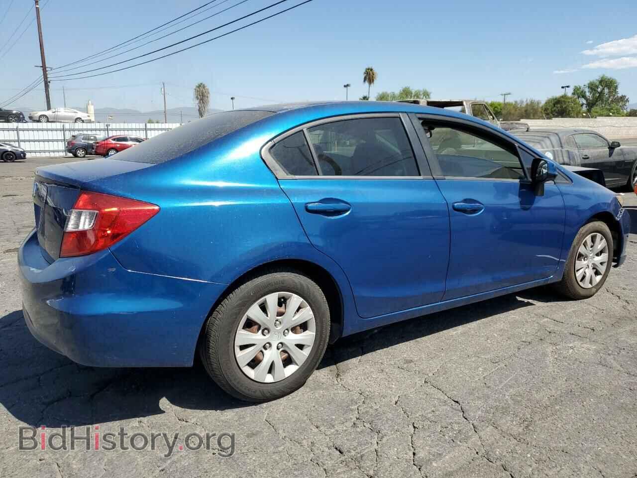 2012 HONDA CIVIC - VIN: 19XFB2F5XCE361170 - Фото 3
