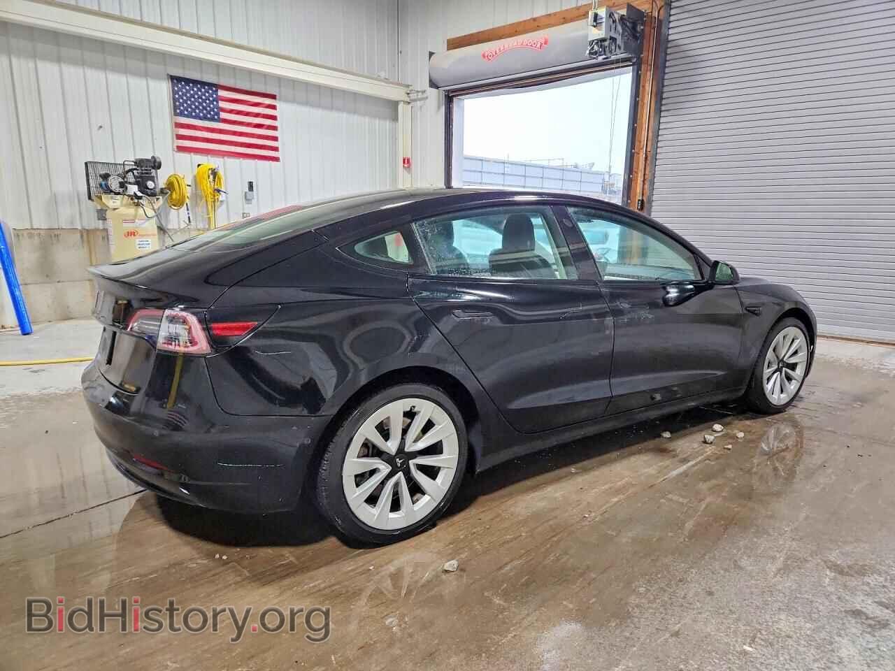 2022 TESLA MODEL 3 - VIN: 5YJ3E1EA0NF371206 - Фото 3