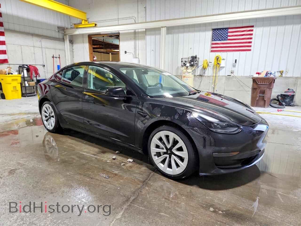 2022 TESLA MODEL 3 - VIN: 5YJ3E1EA0NF371206 - Фото 4