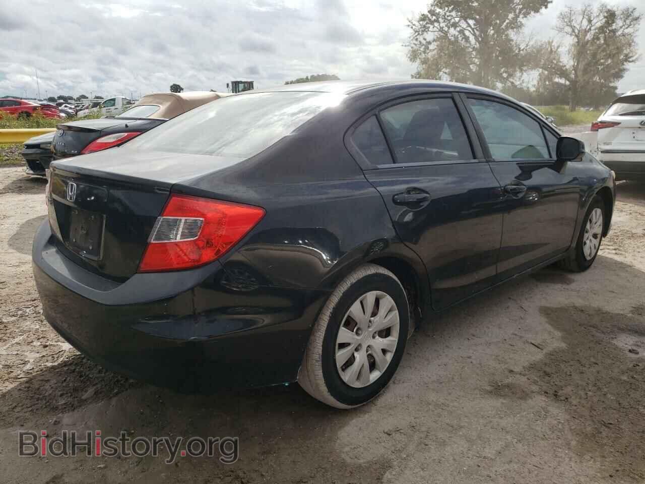 2012 HONDA CIVIC - VIN: 19XFB2E56CE012010 - Фото 3