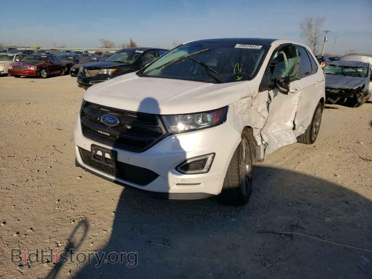 2016 FORD EDGE - VIN: 2FMPK4AP9GBC42382 - Фото 2