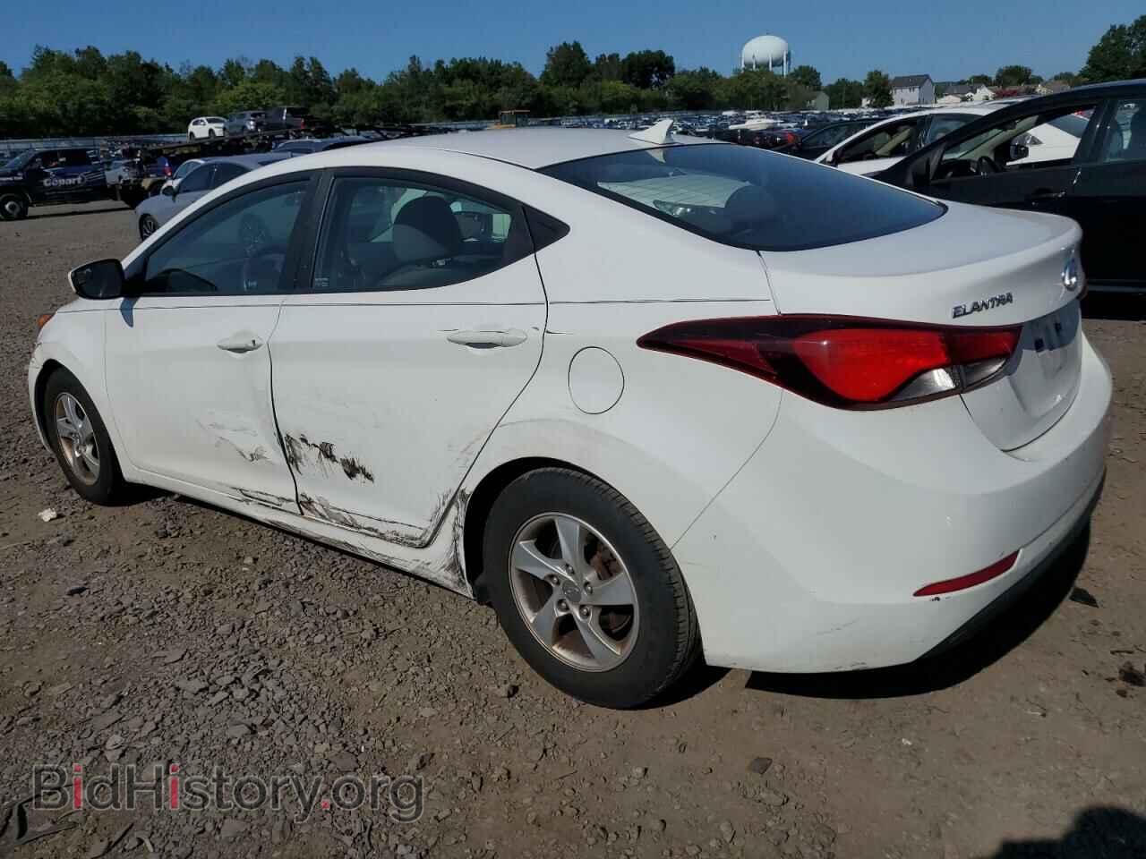 2014 HYUNDAI ELANTRA - VIN: 5NPDH4AE2EH462081 - Фото 2