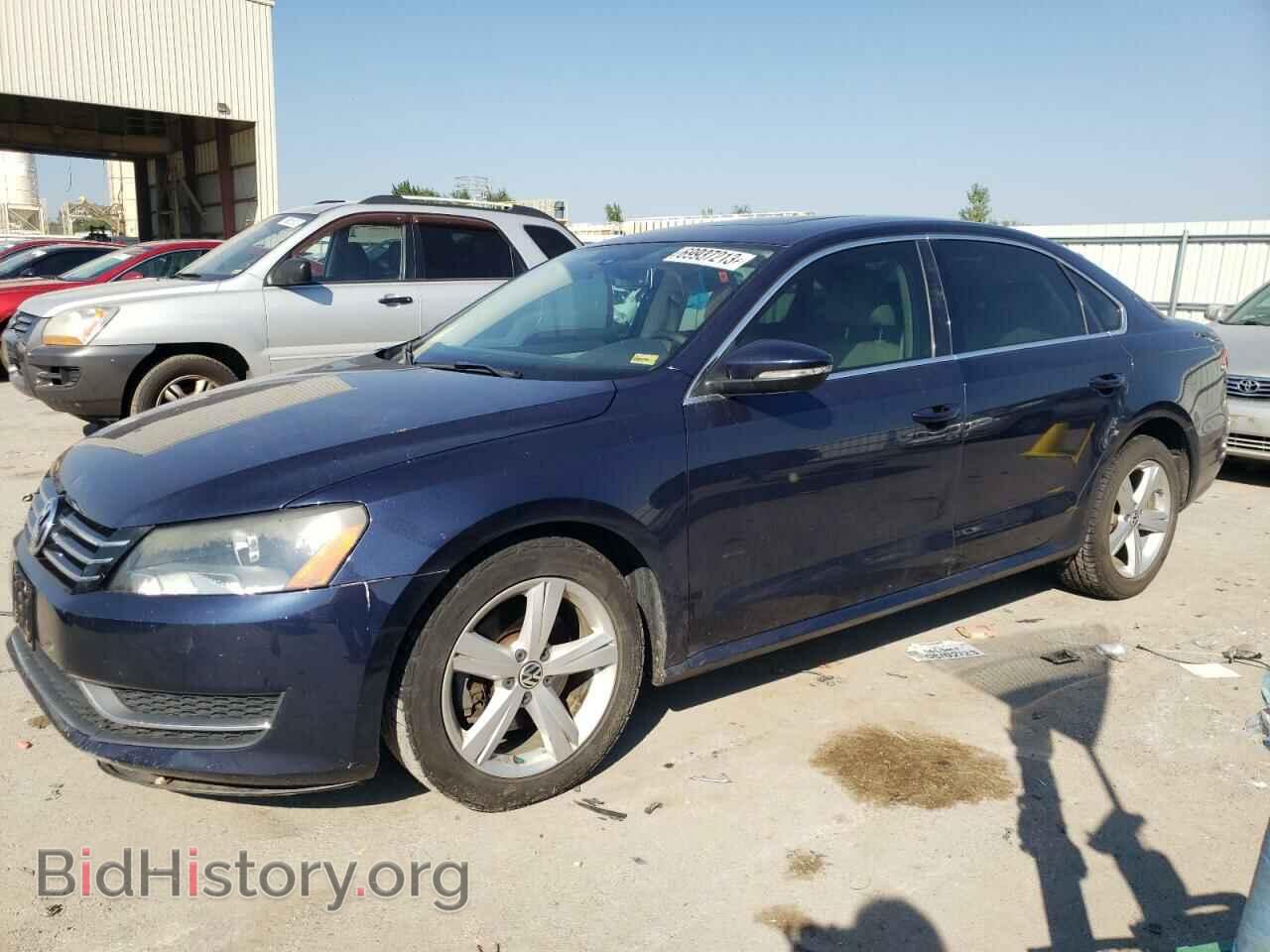 Photo 1VWBH7A39CC067649 - VOLKSWAGEN PASSAT 2012