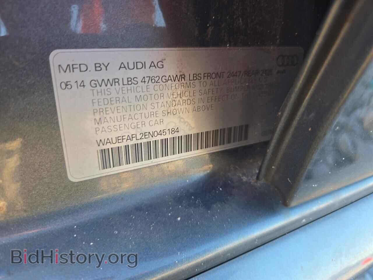 2014 AUDI A4 - VIN: WAUEFAFL2EN045184 - Photo 12