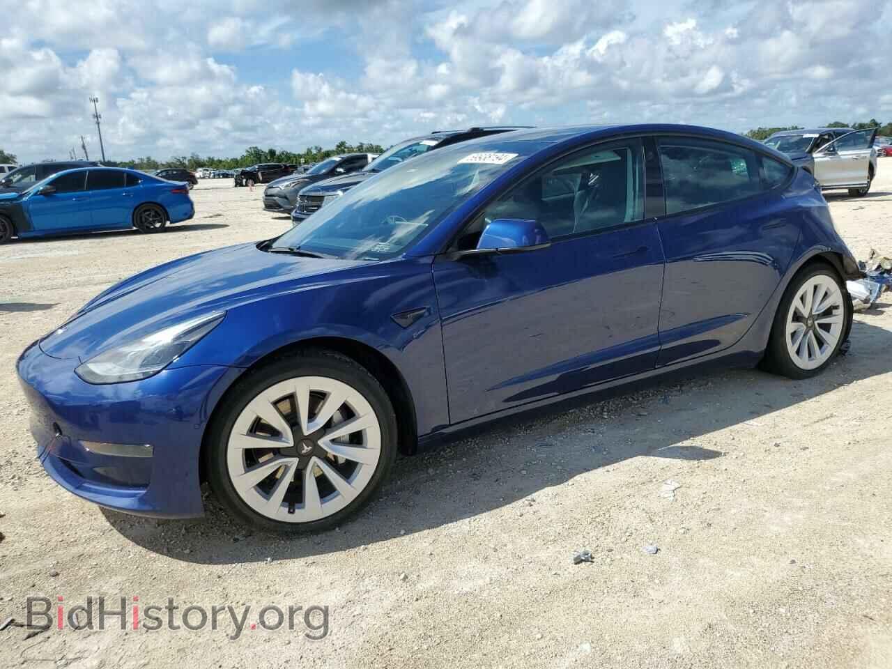 Фотография 5YJ3E1EA0MF028751 - TESLA MODEL 3 2021
