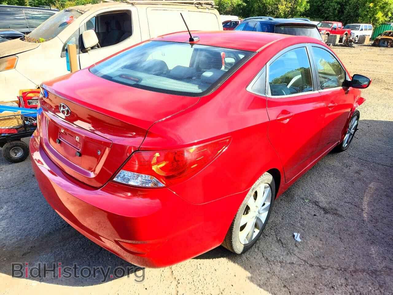 2012 HYUNDAI ACCENT - VIN: KMHCU4AEXCU080564 - Фото 3