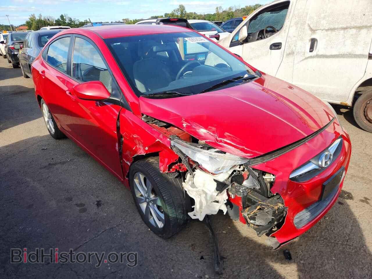 2012 HYUNDAI ACCENT - VIN: KMHCU4AEXCU080564 - Фото 4