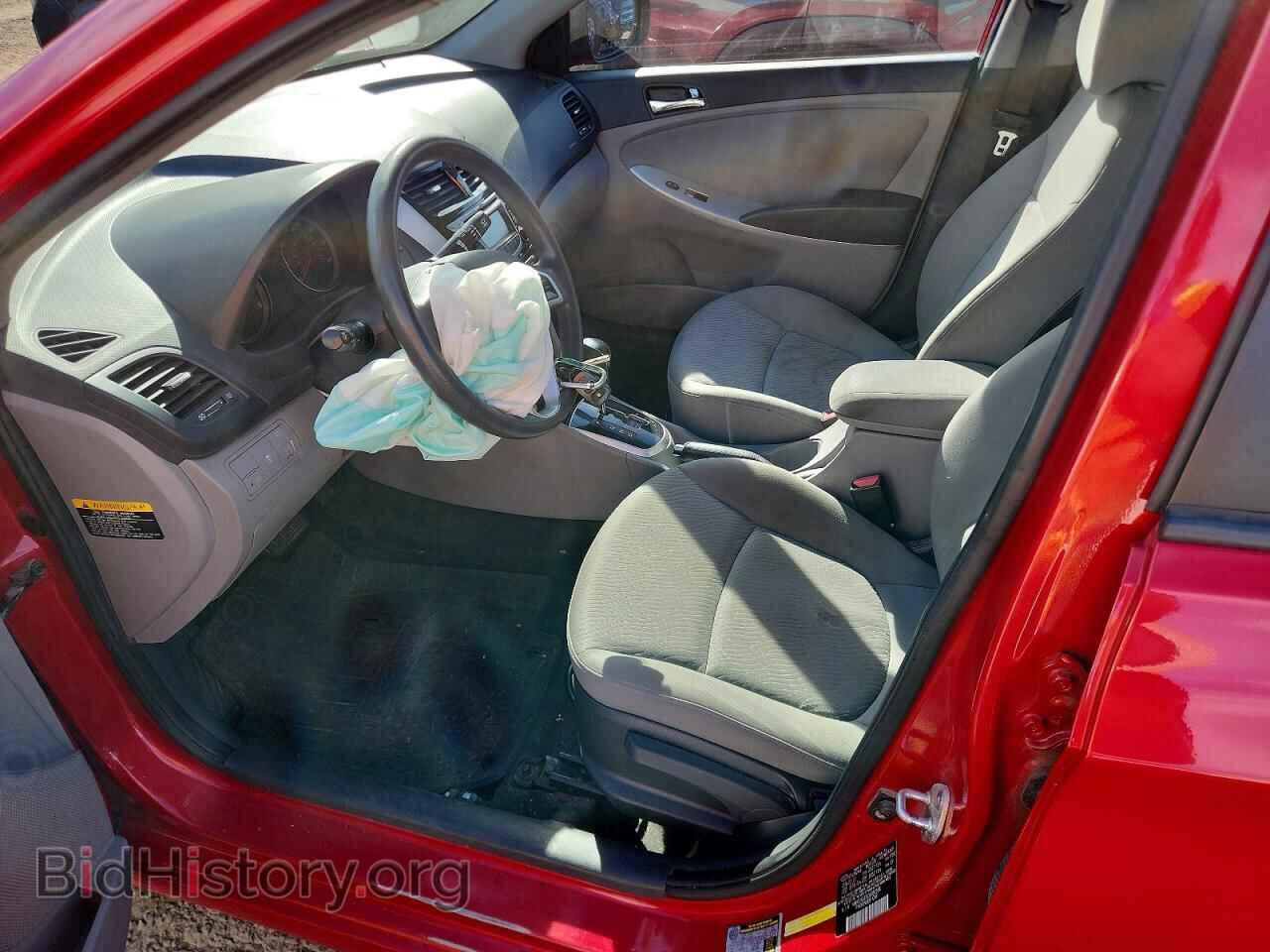 2012 HYUNDAI ACCENT - VIN: KMHCU4AEXCU080564 - Фото 7