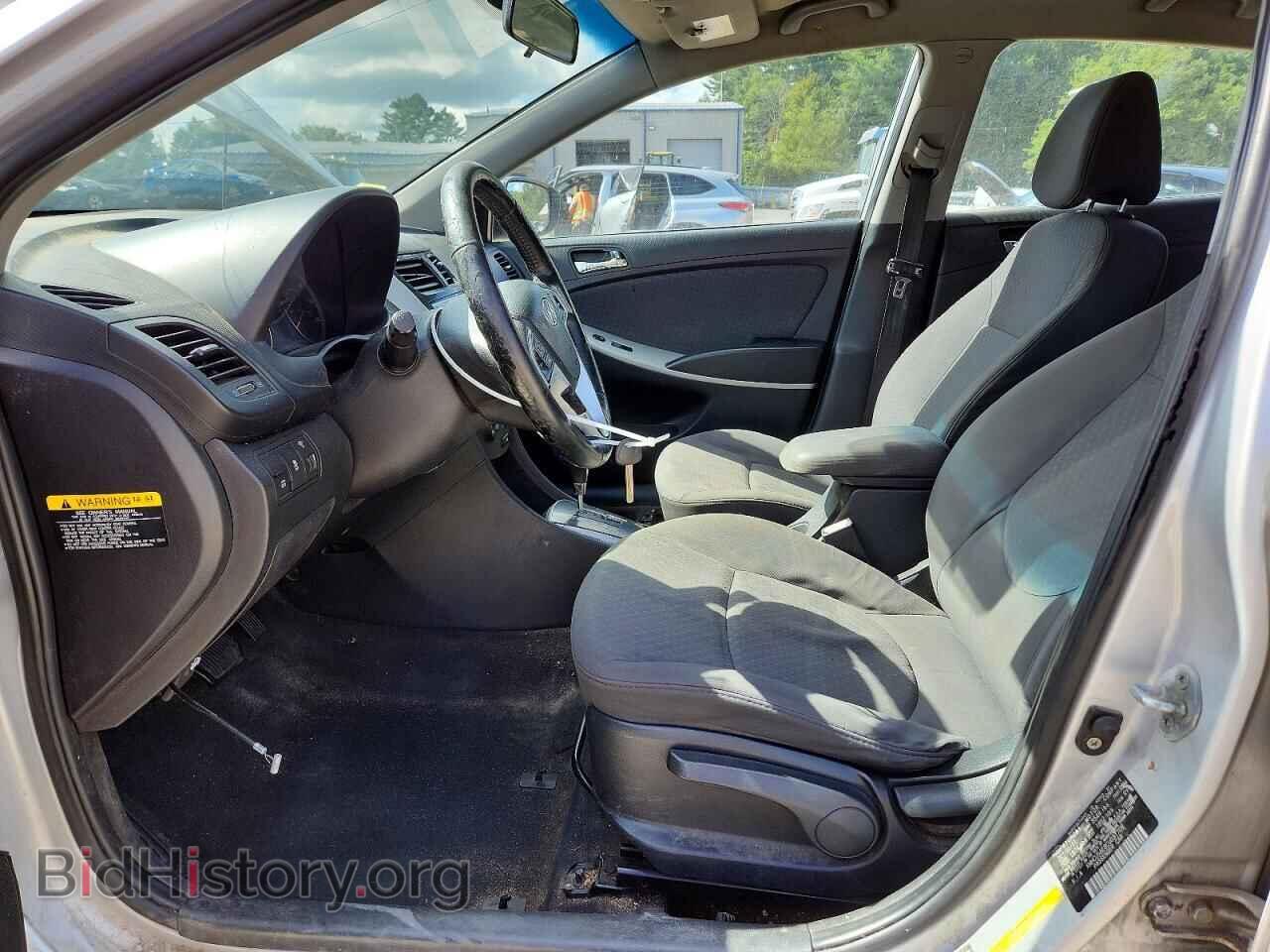 2012 HYUNDAI ACCENT - VIN: KMHCU5AE8CU031708 - Фото 7