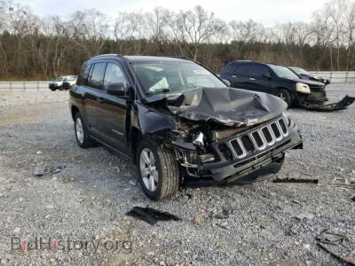 2014 Jeep COMPASS Compass SP, black — VIN 1C4NJCBB6ED854123, Copart