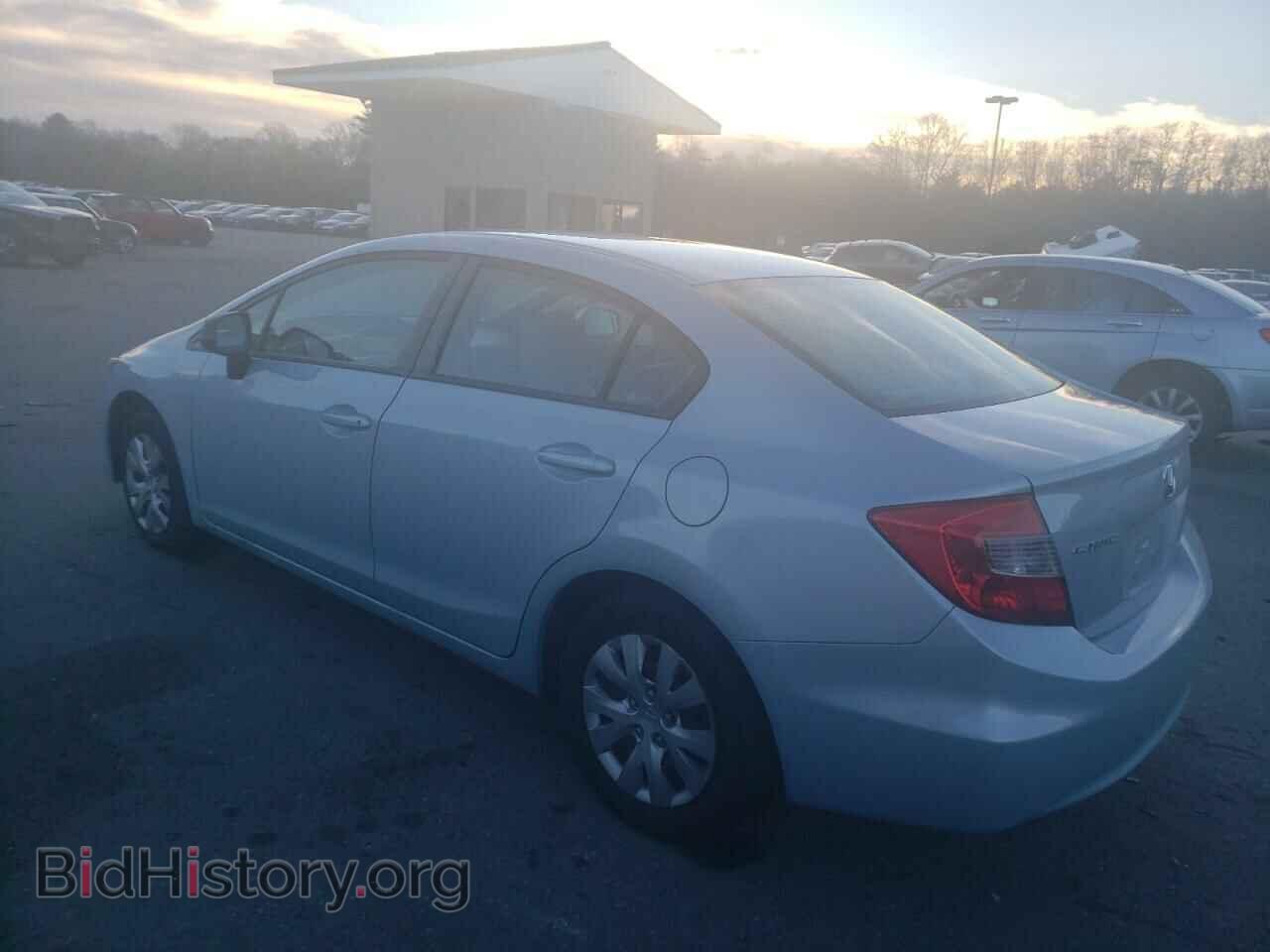 2012 HONDA CIVIC - VIN: 2HGFB2E55CH514643 - Фото 2