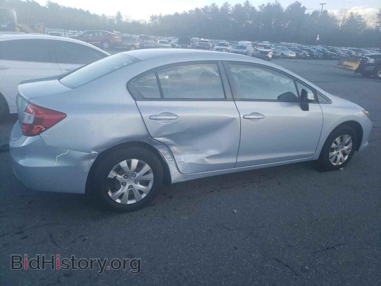 2012 HONDA CIVIC - VIN: 2HGFB2E55CH514643 - Фото 3