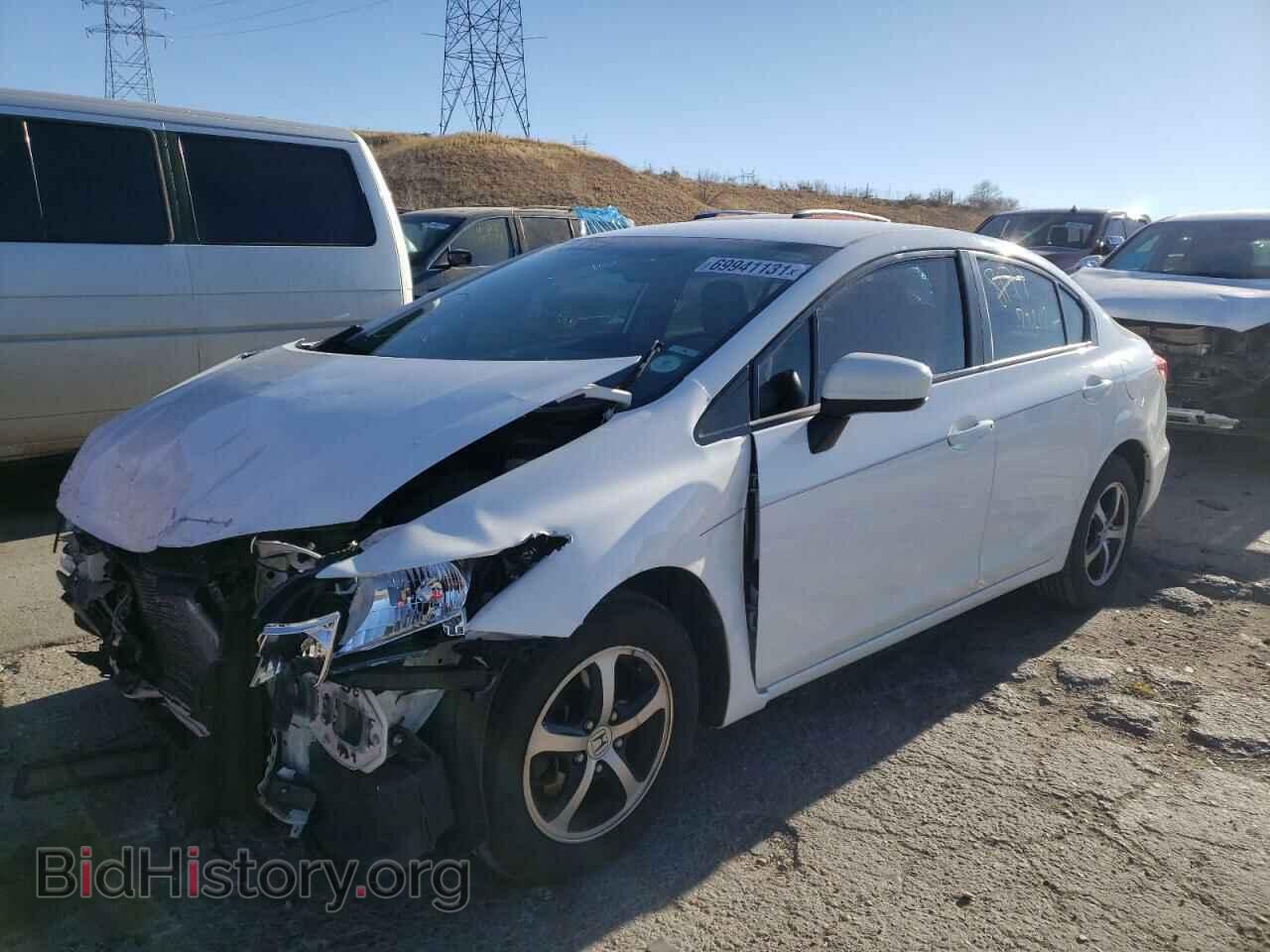 2015 HONDA CIVIC - VIN: 19XFB2F73FE010901 - Фото 2