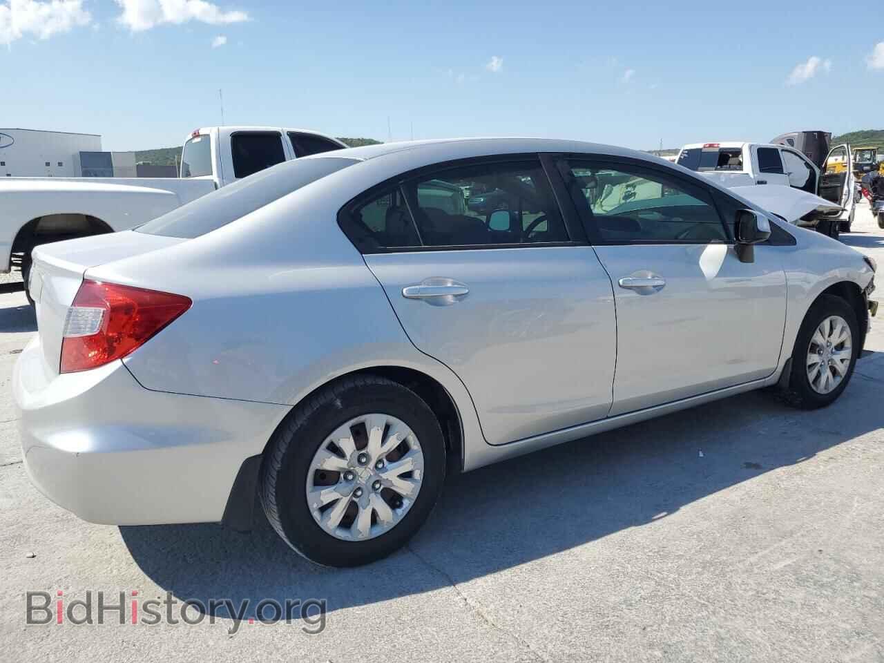 2012 HONDA CIVIC - VIN: 19XFB2F5XCE110441 - Фото 3