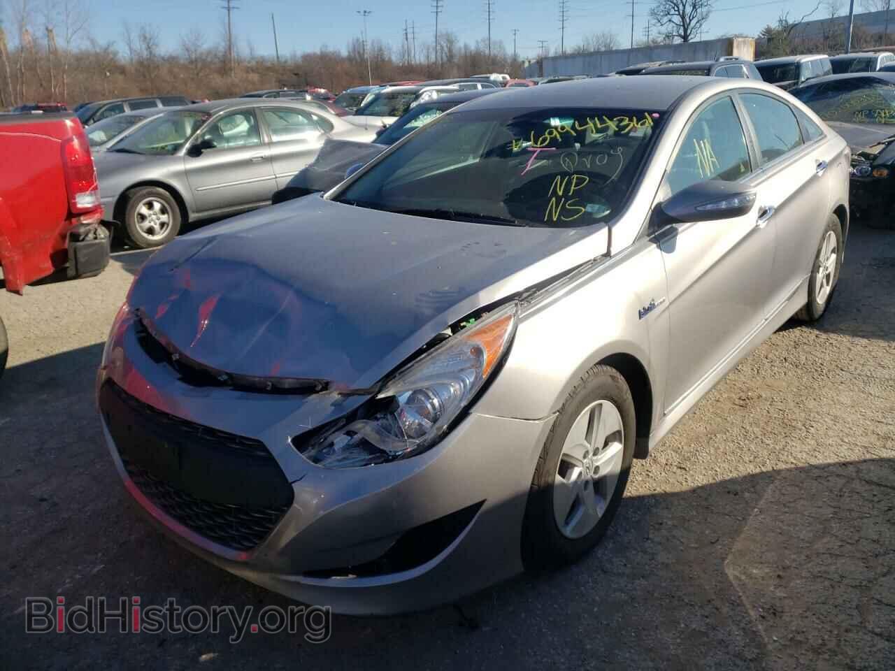 2012 HYUNDAI SONATA - VIN: KMHEC4A44CA042297 - Фото 2