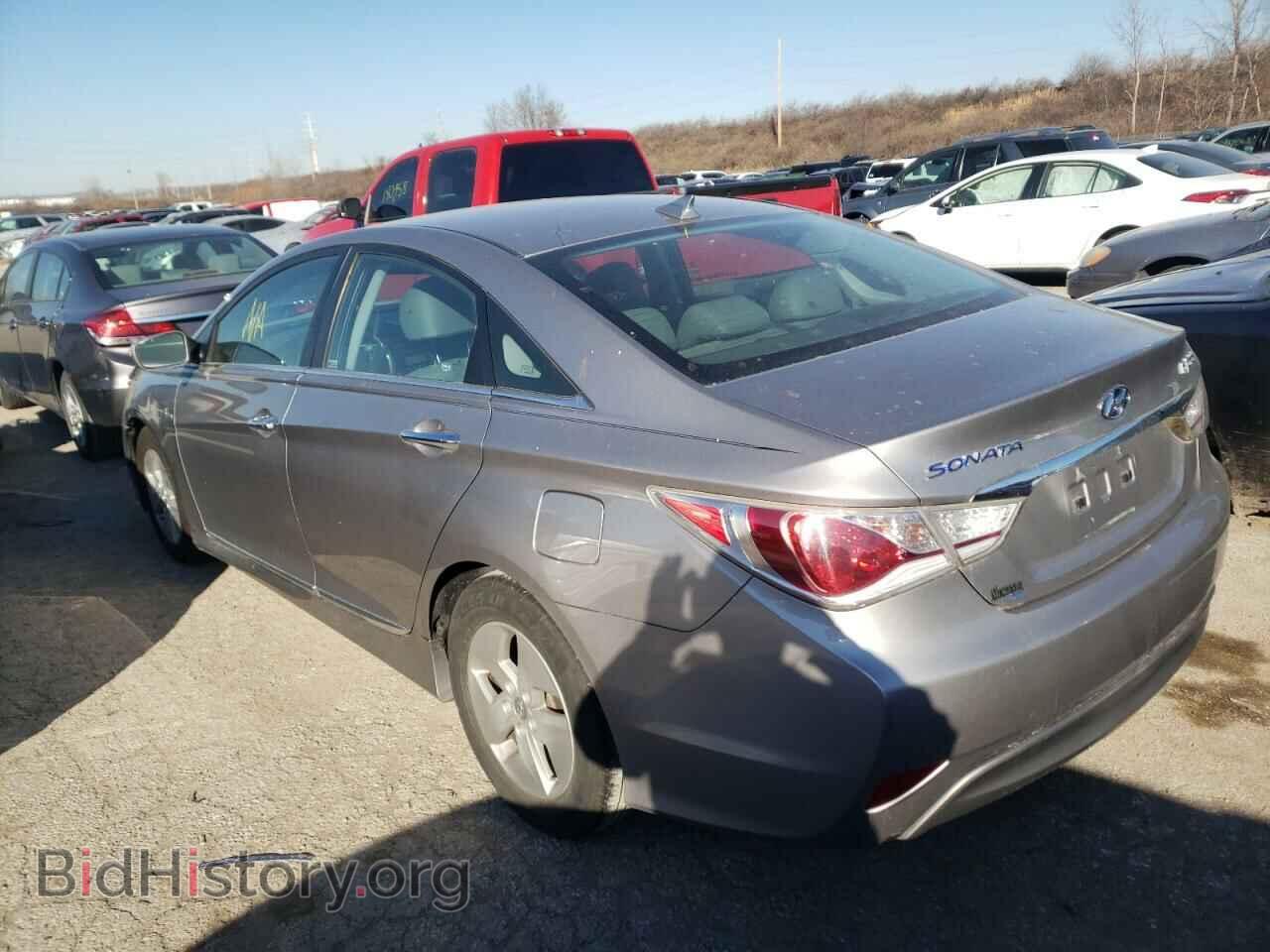 2012 HYUNDAI SONATA - VIN: KMHEC4A44CA042297 - Фото 3