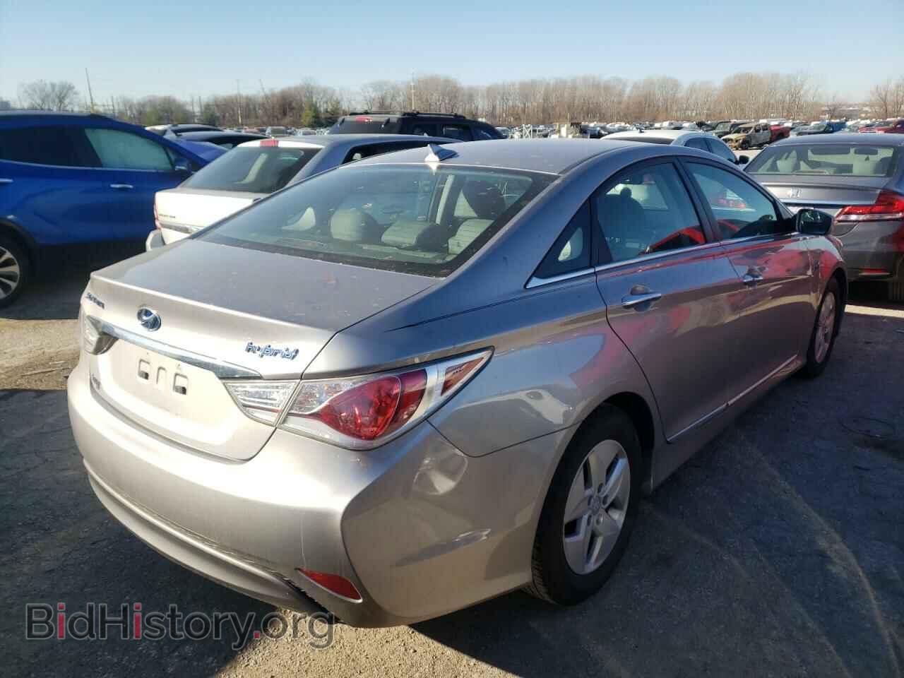 2012 HYUNDAI SONATA - VIN: KMHEC4A44CA042297 - Фото 4