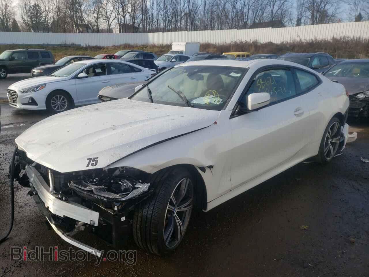 2021 BMW 4 SERIES - VIN: WBA73AP00MCF55262 - Фото 2
