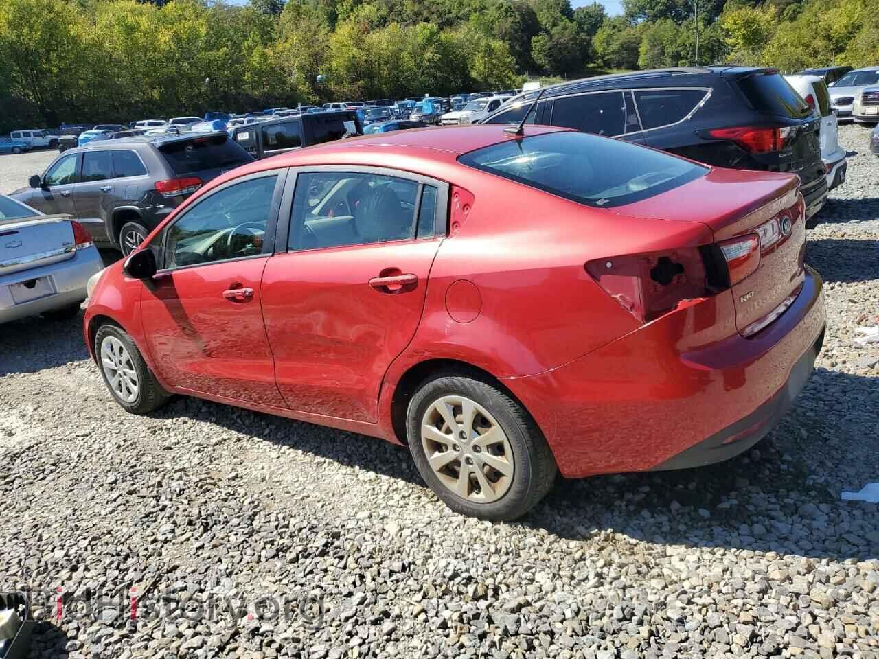 2013 KIA RIO - VIN: KNADM4A39D6178284 - Фото 2