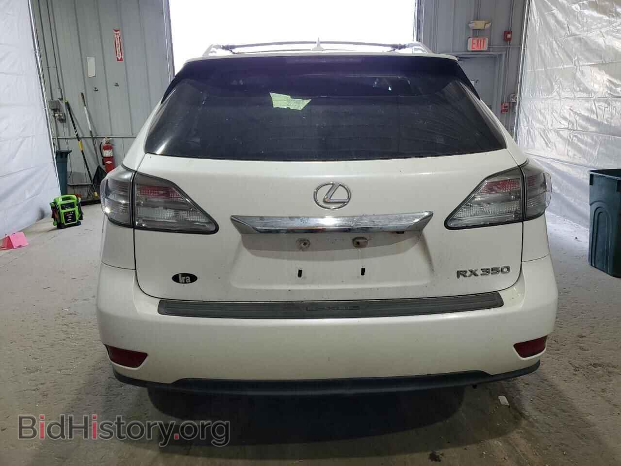 2011 LEXUS RX350 - VIN: 2T2BK1BAXBC106653 - Фото 6