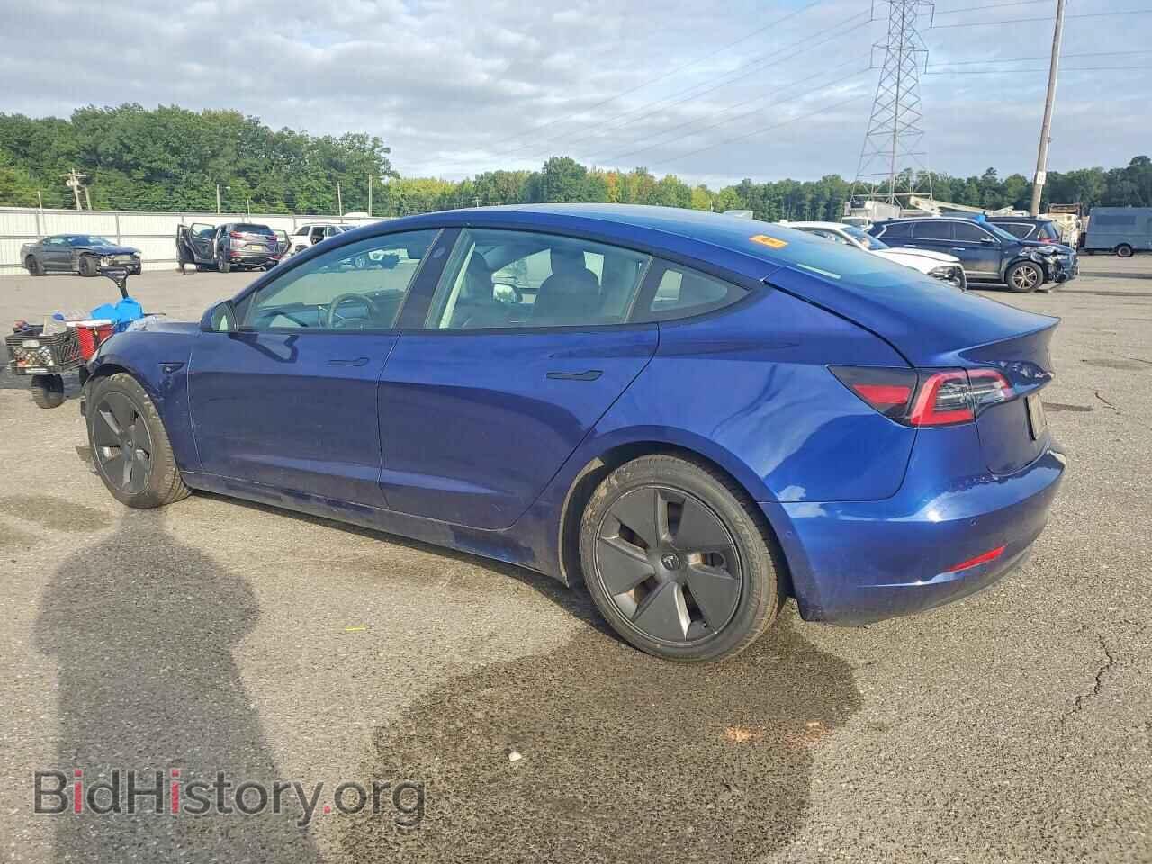2022 TESLA MODEL 3 - VIN: 5YJ3E1EAXNF370385 - Фото 2
