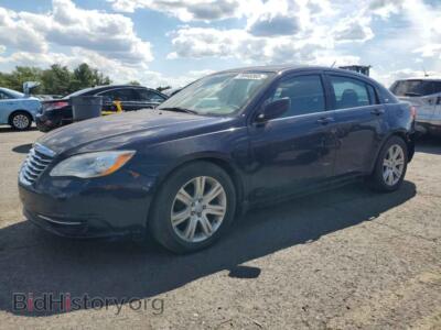 2013 Chrysler 200 Touring, blue — VIN 1C3CCBBB0DN735993, Copart