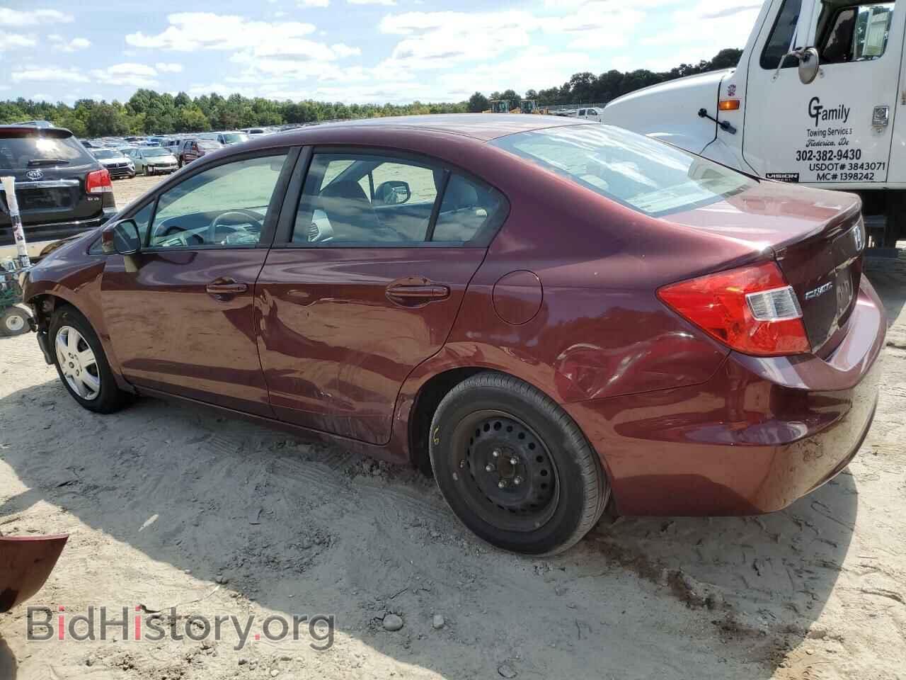 2012 HONDA CIVIC - VIN: 19XFB2F52CE323559 - Фото 2
