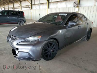 2014 Lexus IS IS 250, серый — VIN JTHBF1D21E5008965, Copart