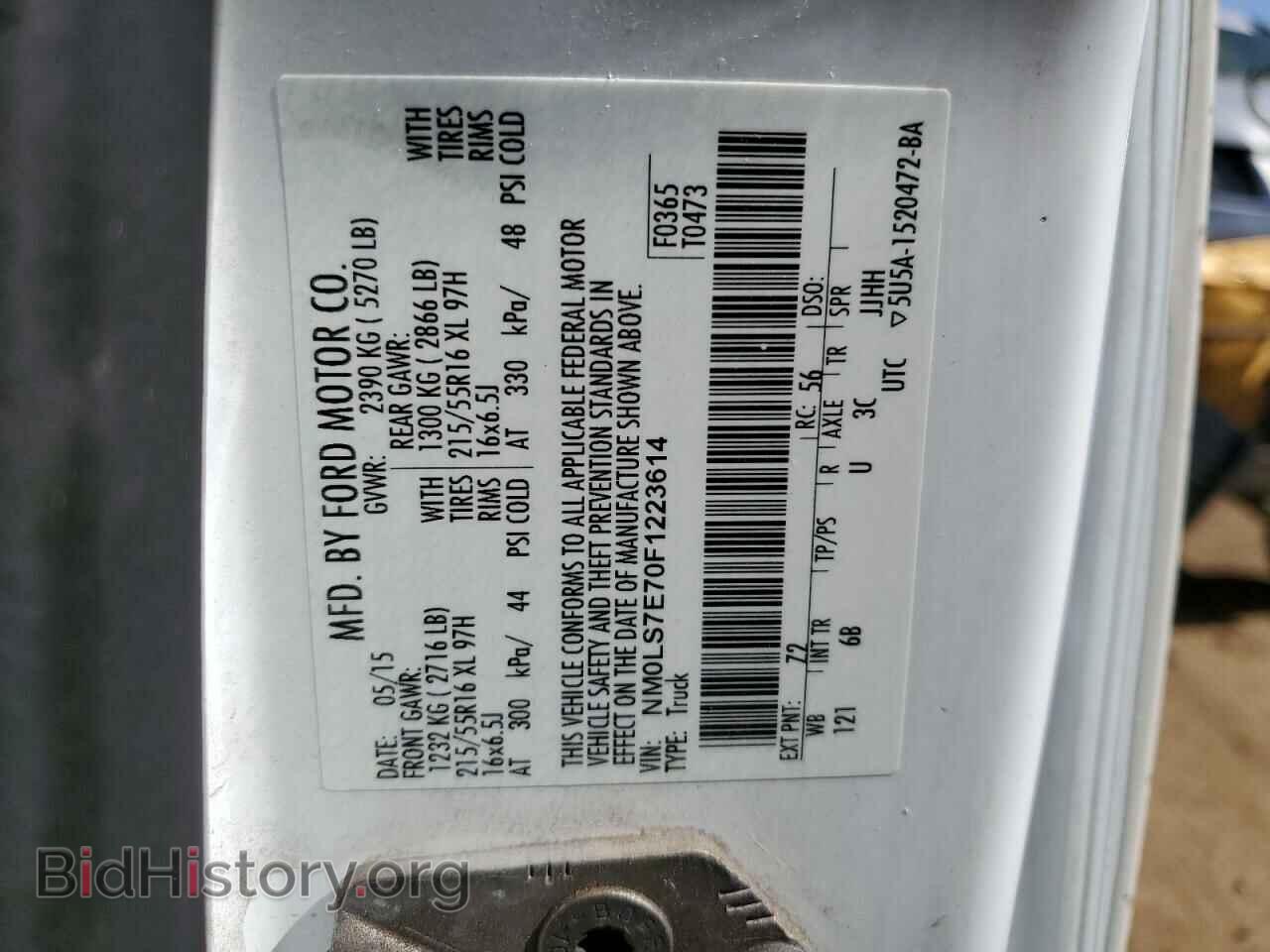 2015 FORD TRANSIT - VIN: NM0LS7E70F1223614 - Фото 13