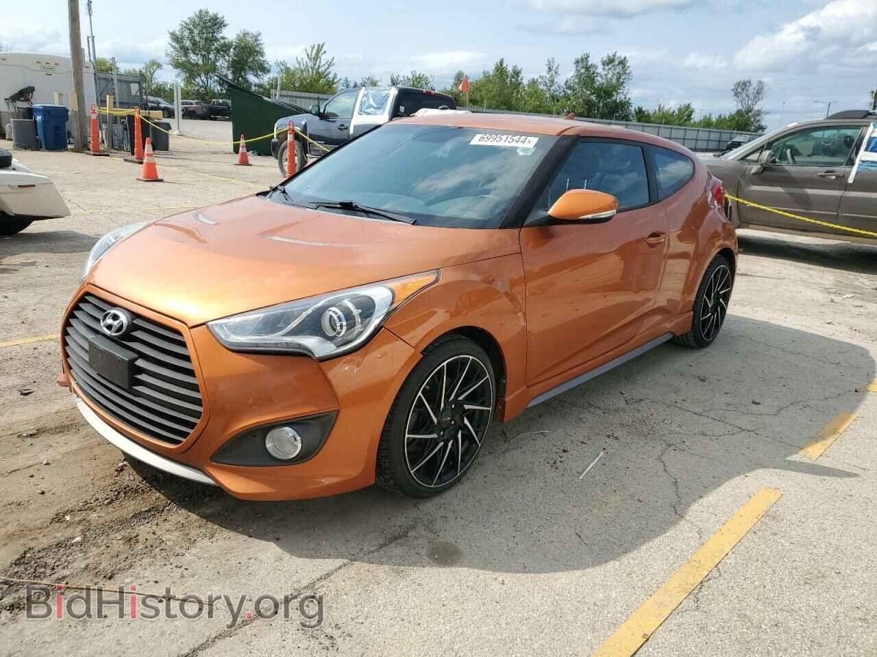 Photo KMHTC6AE3DU164449 - HYUNDAI VELOSTER 2013