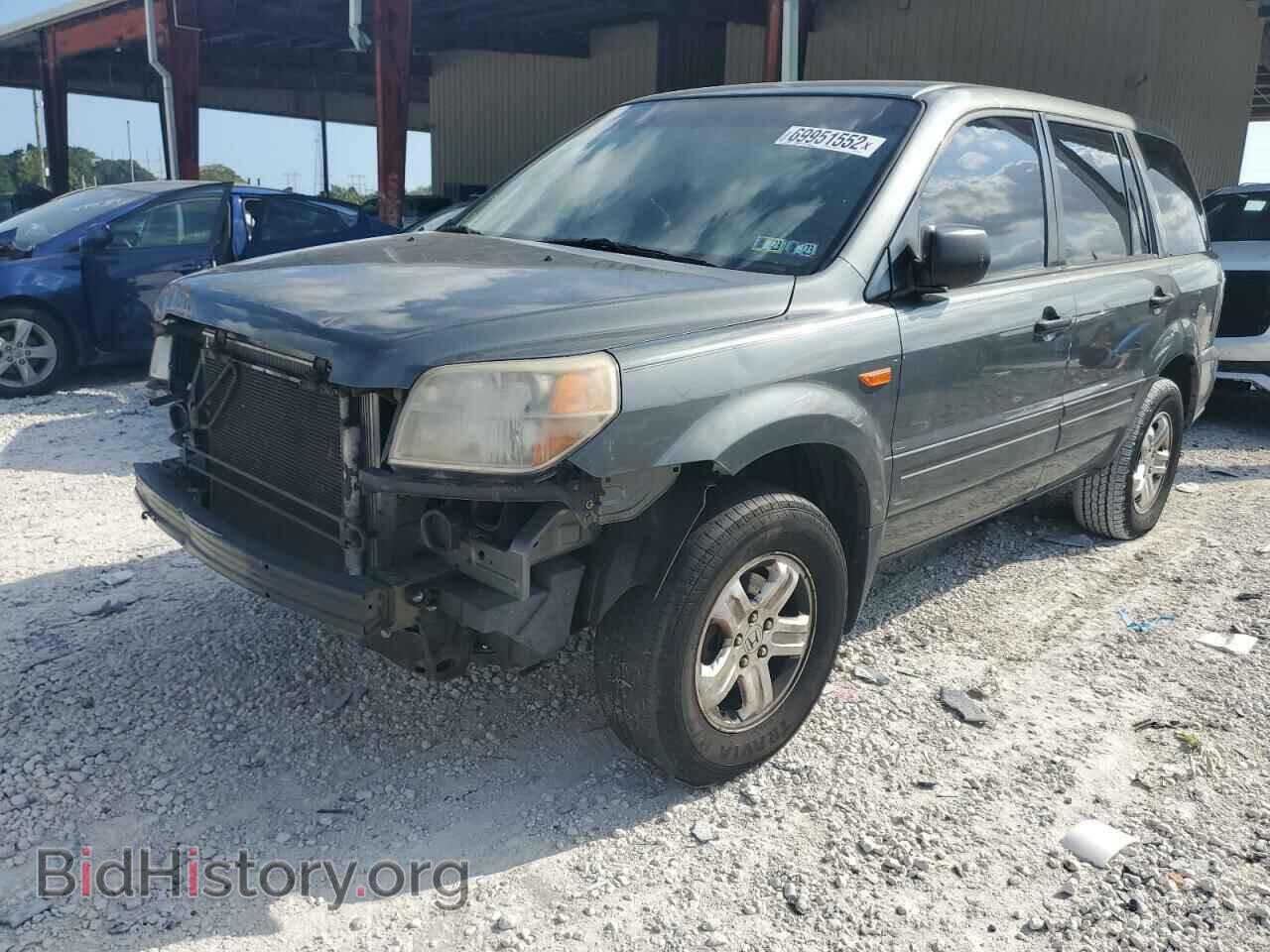 Photo 5FNYF281X7B042147 - HONDA PILOT 2007
