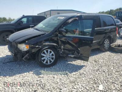 2014 Chrysler MINIVAN Touring, черный — VIN 2C4RC1BG1ER365248, Copart