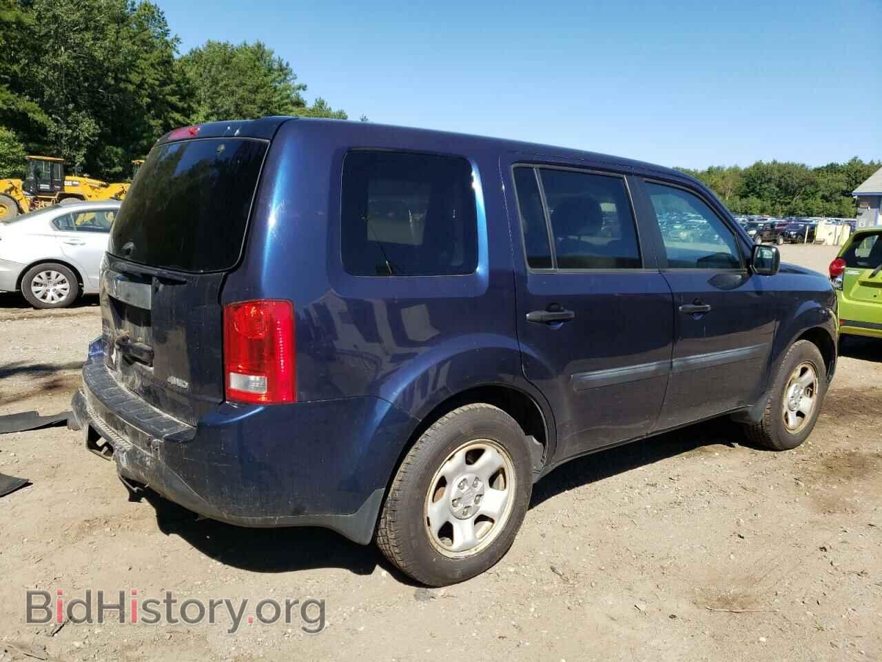 2013 HONDA PILOT - VIN: 5FNYF4H29DB075589 - Фото 3