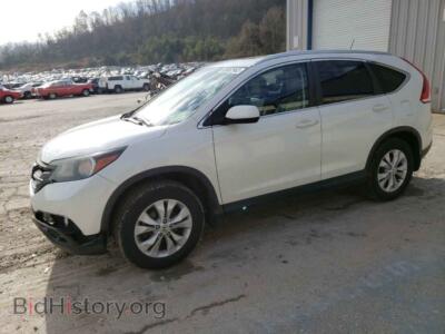 2013 Honda CRV CR-V EXL, белый — VIN 5J6RM4H79DL044906, Copart