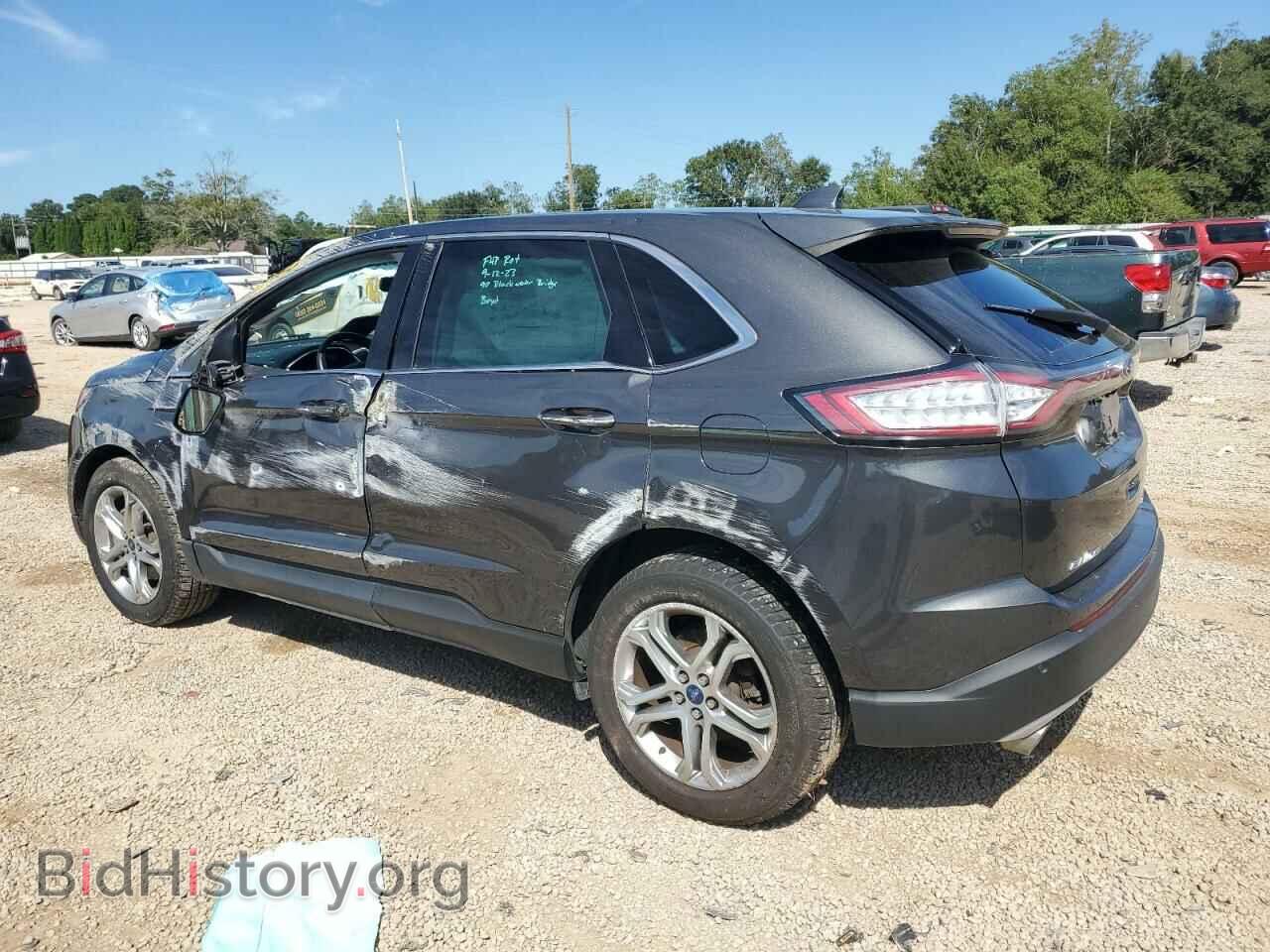 2015 FORD EDGE - VIN: 2FMTK3K81FBC37207 - Фото 2