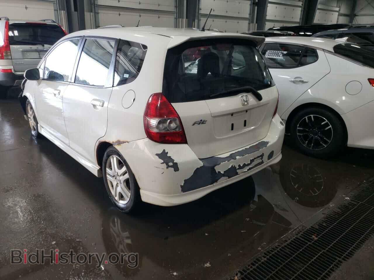2007 HONDA FIT - VIN: JHMGD38687S047514 - Фото 3