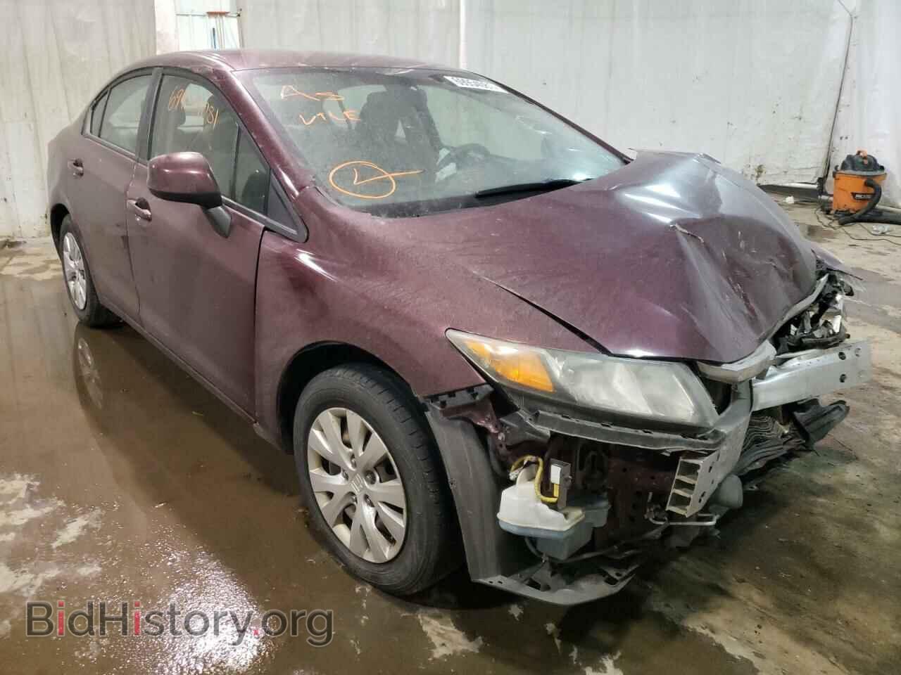 Фотография 2HGFB2F58CH586645 - HONDA CIVIC 2012