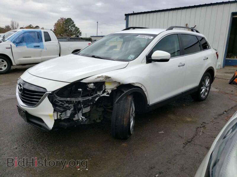 2014 Mazda CX-9 CX-9 Grand (VIN JM3TB2DA1E0430902) — фото 1 из 13, Copart, повреждение: передняя часть