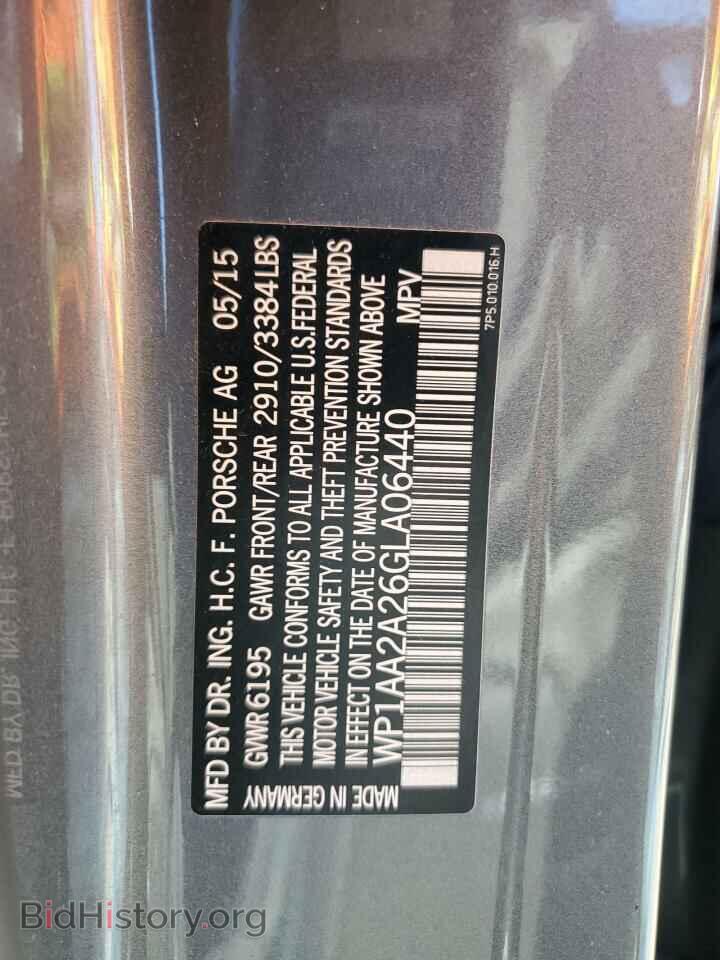 2016 PORSCHE CAYENNE - VIN: WP1AA2A26GLA06440 - Фото 13