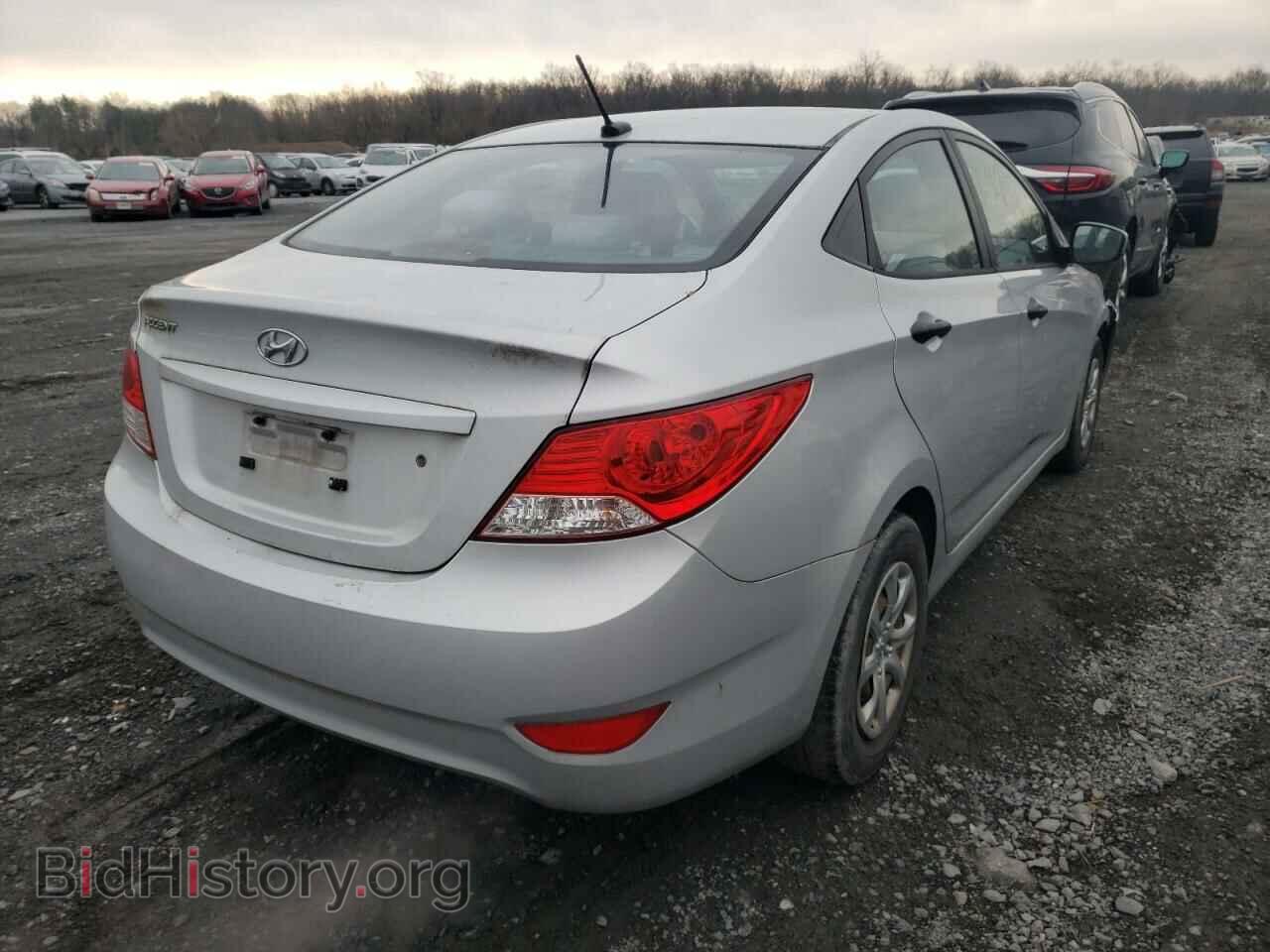 2012 HYUNDAI ACCENT - VIN: KMHCT4AE9CU037451 - Фото 4