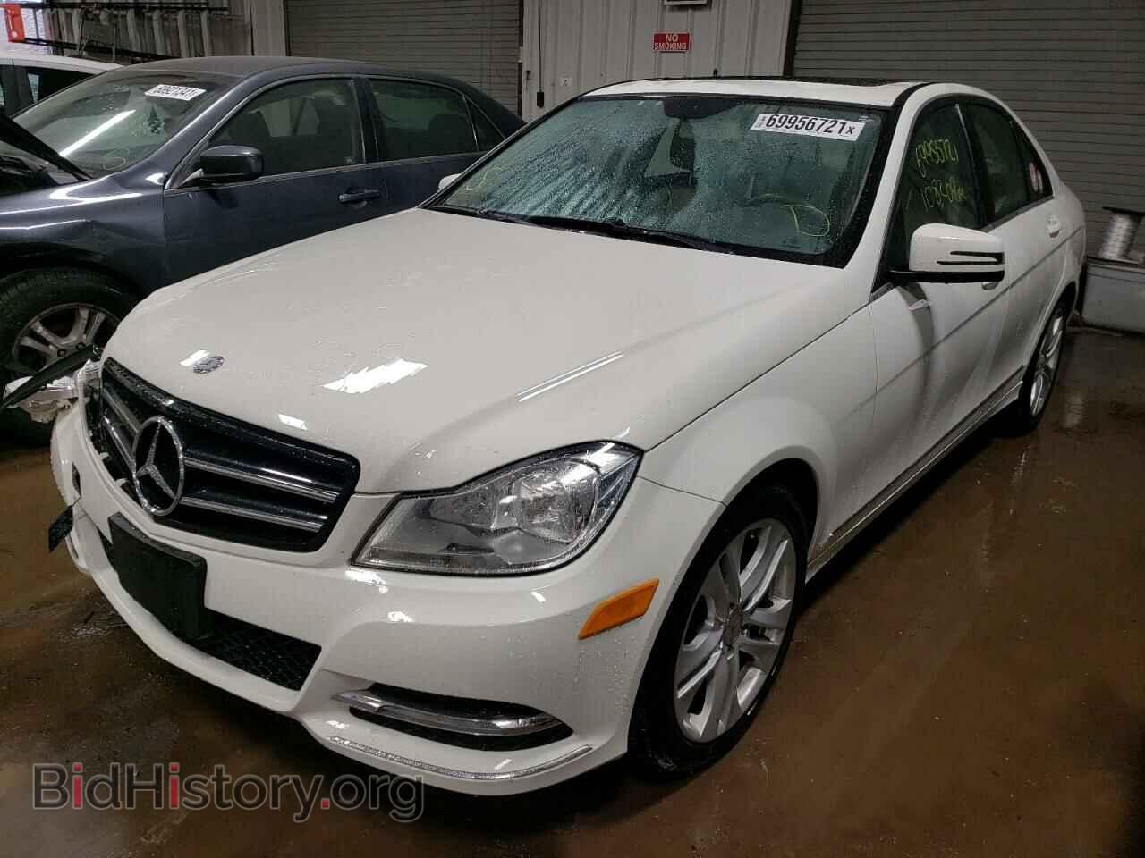 2012 MERCEDES-BENZ C-CLASS - VIN: WDDGF8BB5CA706282 - Фото 2